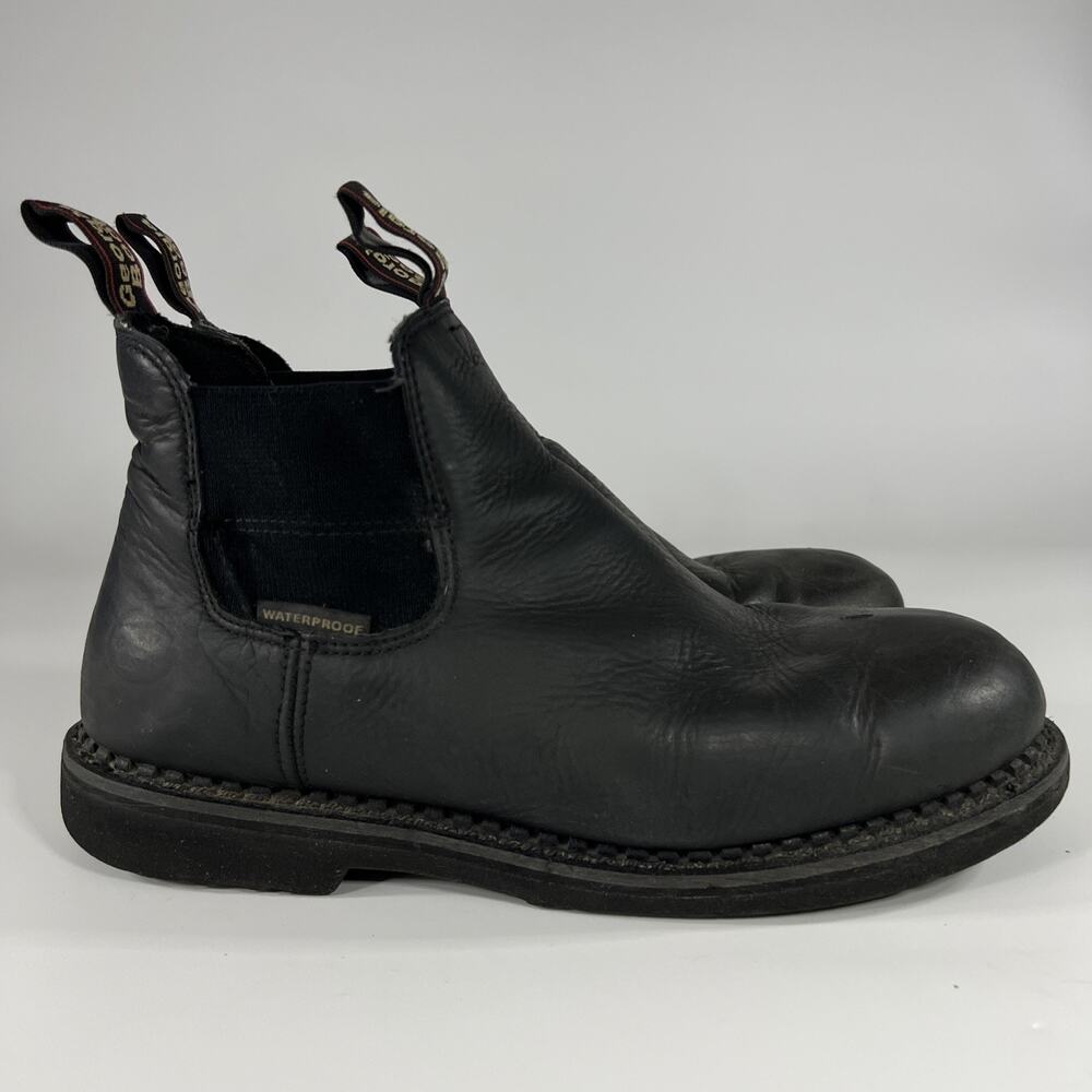 Georgia Giant Revamp Waterproof Chelsea Work Boots Mens 11.5W Soft Toe GB00376